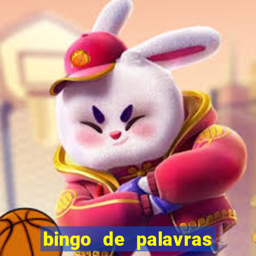 bingo de palavras cha de bebe